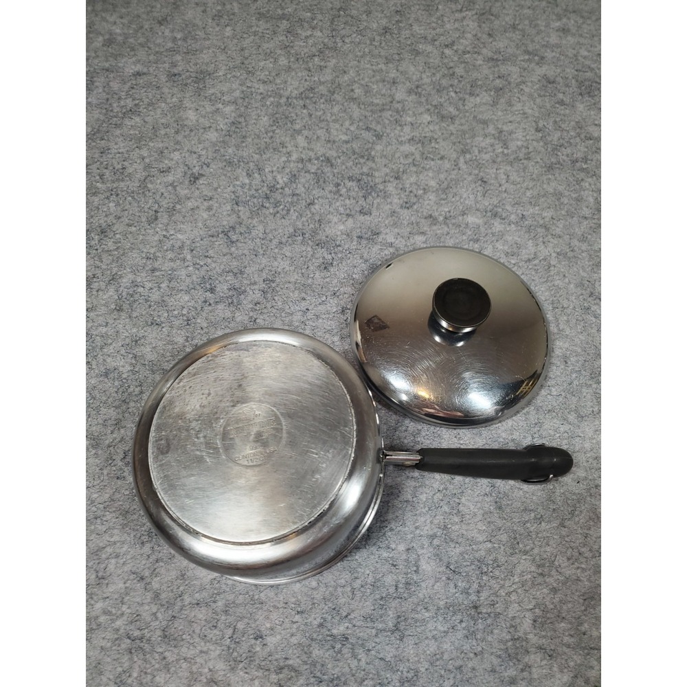 Vintage Revere Ware Stainless Bottom Saucepan 1.5 Quart 99d Clinton ILL